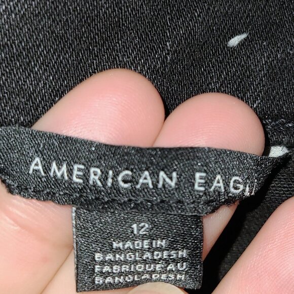 AMERICAN EAGLE Denim Tube Top Midi Dress, Size 12 - Picture 5 of 5